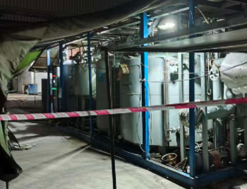 2025年11月10日廣東江門70噸導熱油鍋系統(tǒng)整體在線凈化工程順利結(jié)束