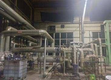 河南洛陽15噸導熱油系統(tǒng)整體清洗換油工程結(jié)束